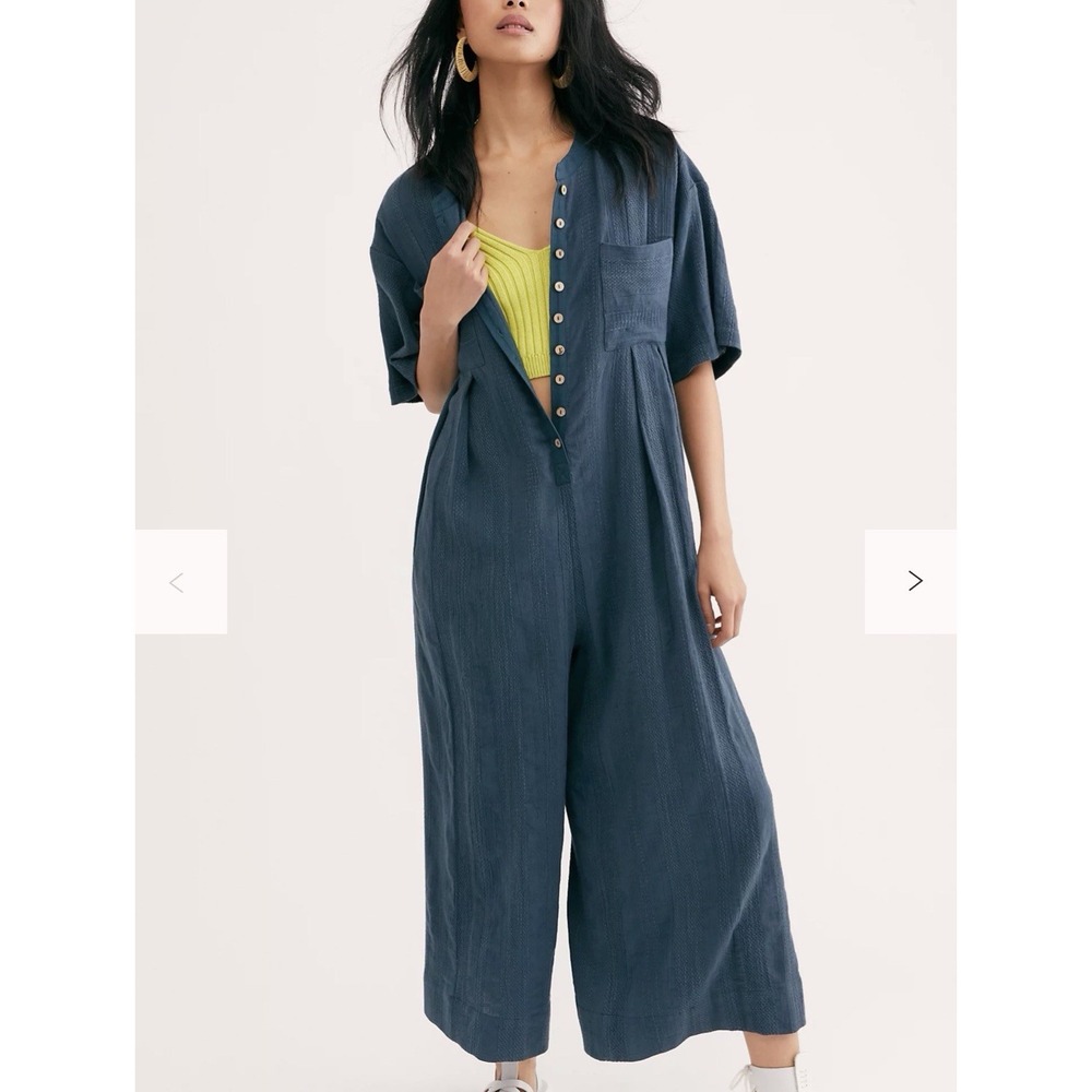 We The Free Current Obsession Jumpsuit Medium